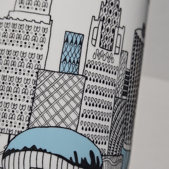 Chicago Oversized Mug Chicago Mug Ceramic Coffee Cup Souvenir Windy City - Picture 8 of 13